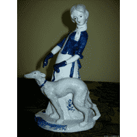 Статуетка Дама з собачкою (5299). ДНІПРО