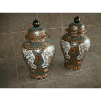 Пара інтерєрних ваз. Фарфор. Китай. (6017)