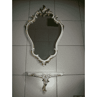 Підвісна консоль з дзеркалом (4458)