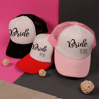 Кепка на дівич-вечір для нареченої і подружок "Bride +Bride tribe"