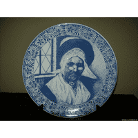 Декоративна тарілка Delft Blue (5289). ДНІПРО