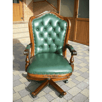Шкіряне крісло-бюро (4067)