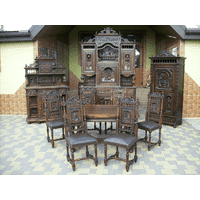 Комплект меблів для столової в стилі Bretonse (6071)