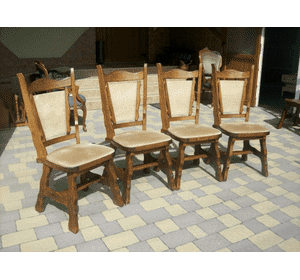 Комплект деревяних стільців (3241).ДНІПРО