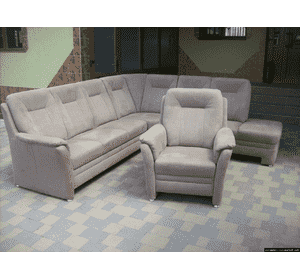 Новий розкладний диван + крісло POLIPOL (5574)