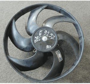 Вентилятор радиатора с моторчиком большой Peugeot Boxer (1994-2002 1253A0,1308H7,46554752,1305196080,1323254080