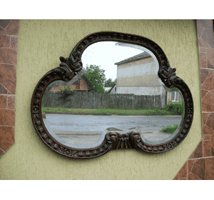 Антикварне настінне дзеркало (6040)