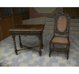 Стіл письмовий  + крісло Ренесанс (6031)