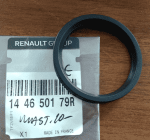 Уплотнительное кольцо патрубка интеркуллера (сальник, прокладка, уплотнитель) Opel Movano (2010-……) 144650179R