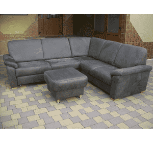 Новий розкладний диван + пуф (5588). ДНІПРО