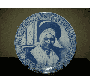 Декоративна тарілка Delft Blue  (5289). ДНІПРО