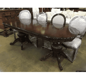 Стіл столовий, розкладний + 10 стільців (новий) (4399). ДНІПРО
