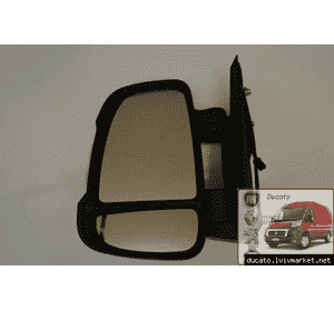 Зеркало наружное левое механика Peugeot Boxer III / IV (2006-2014-.....) 735517070,735424420,FT88260,577051-E,5402-04-9291922P