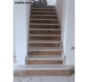 Варіант сходів з мармуру