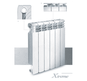 Біметалічні радіатори Xtreme 500