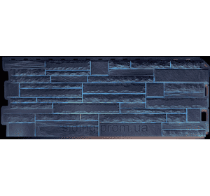 Фасадні панелі облицьовочні «Скалистый Камень Алтай» Альта-Профіль