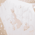 Комплект Маленька Соня Akvarel зайчики беж, з балдахіном - LvivMarket.net, Фото 8