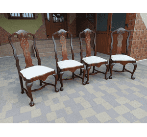Комплект деревяних стільців Чіппендейл (6692)