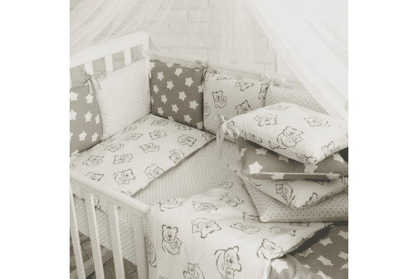 Комплект Маленька Соня Baby Design Premium Тіллі-Міллі без балдахіну - LvivMarket.net