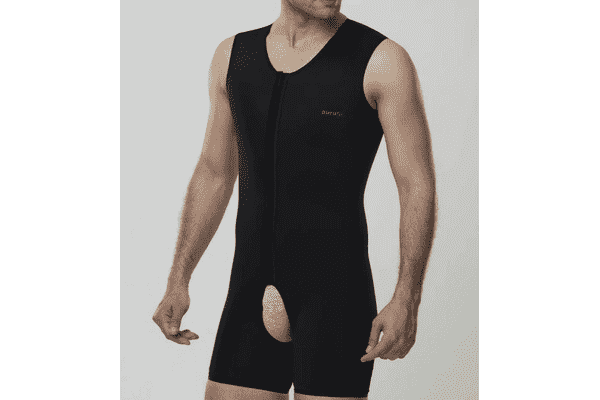 Компресійний боді для чоловіків  з шортами чорні - LvivMarket.net