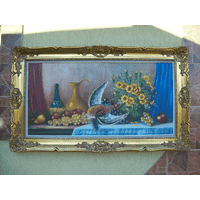 Картина Натюрморт з фазаном і фруктами (5878)