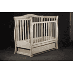 Дитяче ліжечко-диванчик з різьбленням ваніль - ЛьвівМаркет, Фото 2 Дитяче ліжечко-диванчик з різьбленням ваніль - LvivMarket.net, Фото 2