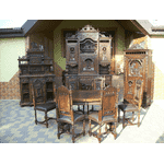 Комплект меблів для столової в стилі Bretonse (6071) - LvivMarket.net, Фото 2