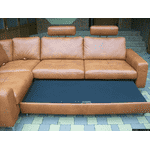 Новий шкіряний кутовий диван, розкладний (4410).ДНІПРО - LvivMarket.net, Фото 61