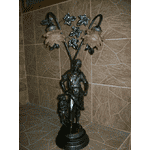 Настільна лампа-статуетка (шпіатр) (3682).ДНІПРО - LvivMarket.net, Фото 2