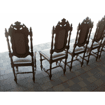 Комплект античних стільців (3340) - LvivMarket.net, Фото 7