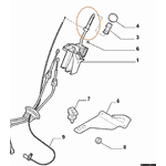 Направляюча втулка ручки КПП 5-ти ступка Fiat Scudo 220 (2004-2006) 2.0JTD 1491140689,2403Q5 - ЛьвівМаркет, Фото 1 Направляюча втулка ручки КПП 5-ти ступка Fiat Scudo 220 (2004-2006) 2.0JTD 1491140689,2403Q5 - LvivMarket.net, Фото 1
