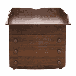 Комод Верес 90 см ДСП, Горіх - ЛьвівМаркет, Фото 1 Комод Верес 90 см ДСП, Горіх - LvivMarket.net, Фото 1