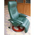 Відпочинкове шкіряне крісло з масажем (6090) - LvivMarket.net, Фото 24