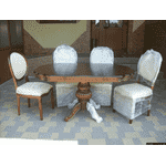 Стіл столовий, розкладний + 4 стільці (новий) (4397). ДНІПРО - LvivMarket.net, Фото 2