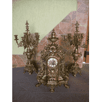 Камінний годинник з канделябрами (5880) - ЛьвівМаркет, Фото 9 Камінний годинник з канделябрами (5880) - LvivMarket.net, Фото 9