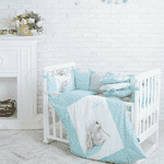 Комплект Маленька Соня Akvarel зайчик з кульбабою, з балдахіном - ЛьвівМаркет, Фото 8 Комплект Маленька Соня Akvarel зайчик з кульбабою, з балдахіном - LvivMarket.net, Фото 8