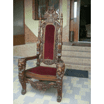 Антикварне крісло-ТРОН (3270) - LvivMarket.net, Фото 49