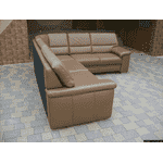 Новий шкіряний диван, розкладний (5556) - LvivMarket.net, Фото 12