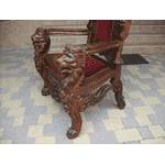 Антикварне крісло-ТРОН (3270) - LvivMarket.net, Фото 46