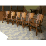 Комплект деревяних стільців (5167) - LvivMarket.net, Фото 5