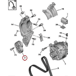 Натяжной ролик генератора Citroen Jumpy (1995-2004) 2.0HDi 9634465780,5751A7,9650542480,9660484680,1611424380, APV1028 - ЛьвівМаркет, Фото 2 Натяжной ролик генератора Citroen Jumpy (1995-2004) 2.0HDi 9634465780,5751A7,9650542480,9660484680,1611424380, APV1028 - LvivMarket.net, Фото 2