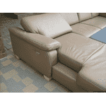 Новий шкіряний П-подібний диван, розкладний (4945). ДНІПРО - LvivMarket.net, Фото 47