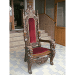 Антикварне крісло-ТРОН (3270) - LvivMarket.net, Фото 48