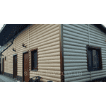 Блок хаус Альта-Профіль Золотистий 3,10 м вініловий - ЛьвівМаркет, Фото 1 Блок хаус Альта-Профіль Золотистий 3,10 м вініловий - LvivMarket.net, Фото 1