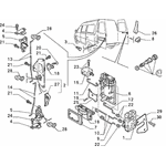 Комплект сердцевин замка с ключем к-кт 5 шт Citroen Jumpy II (2004-2006) 4162L0,9170AY, 9170AZ,4162C9,DF 32728 - LvivMarket.net, Фото 1