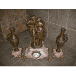 Камінний годинник з вазами Зустріч (6165) - ЛьвівМаркет, Фото 6 Камінний годинник з вазами Зустріч (6165) - LvivMarket.net, Фото 6