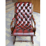Шкіряне крісло- качалка Chesterfield (5871). ДНІПРО - LvivMarket.net, Фото 13