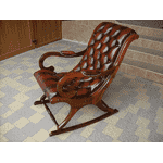 Шкіряне крісло- качалка Chesterfield (5871). ДНІПРО - LvivMarket.net, Фото 2