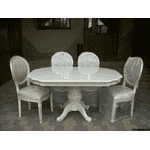 Стіл столовий, розкладний + 4 стільці (новий) (4396) - LvivMarket.net, Фото 2
