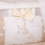 Комплект Маленька Соня Akvarel зайчики беж, з балдахіном - ЛьвівМаркет, Фото 5 Комплект Маленька Соня Akvarel зайчики беж, з балдахіном - LvivMarket.net, Фото 5